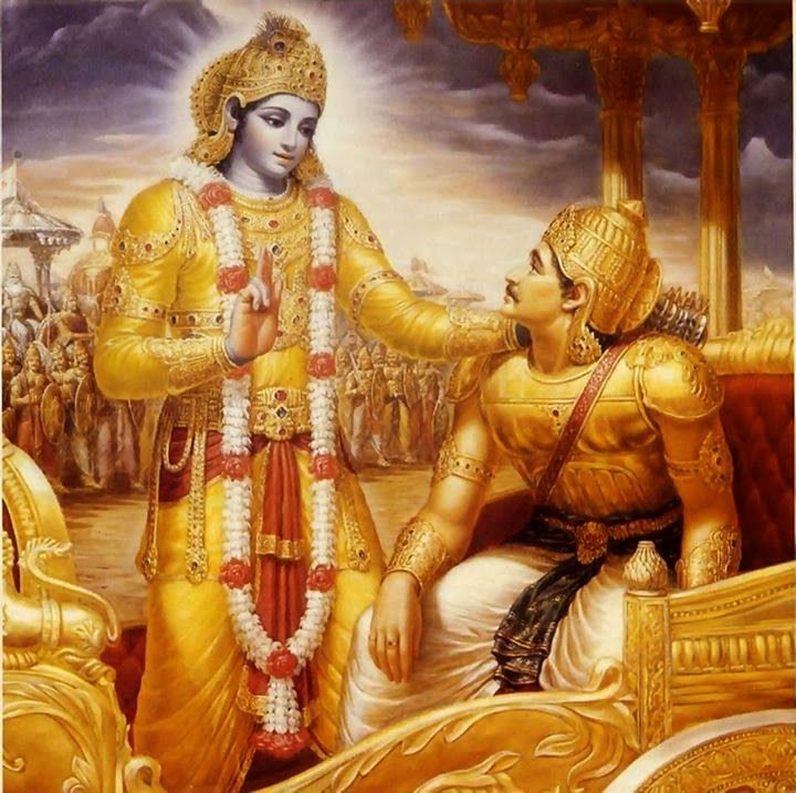 Krishna Arjun Image